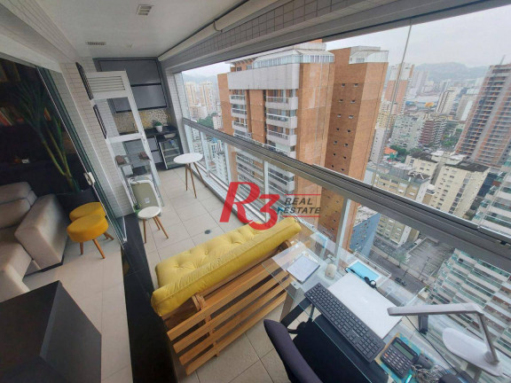 Imagem Apartamento com 1 Quarto à Venda, 57 m² em Gonzaga - Santos Imagem Apartamento com 1 Quarto à Venda, 57 m² em Gonzaga - Santos