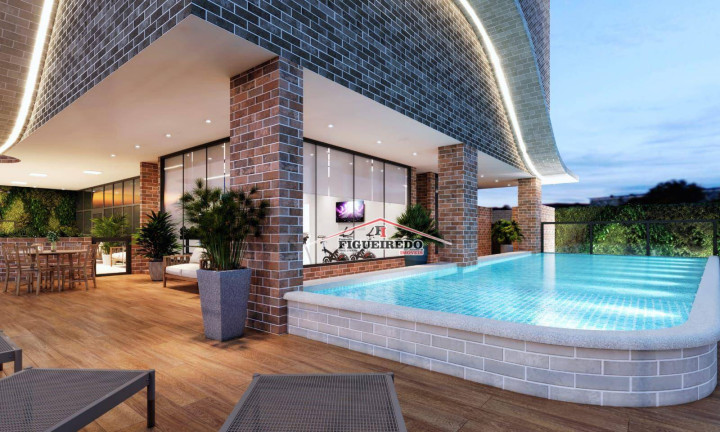 Imagem Apartamento com 2 Quartos à Venda, 89 m² em Guilhermina - Praia Grande