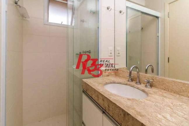 Apartamento com 1 Quarto para Alugar, 51 m² em José Menino - Santos