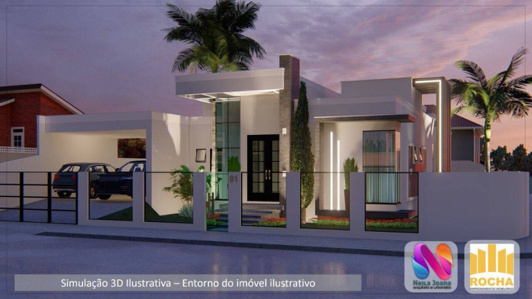 Imagem Casa com 3 Quartos à Venda, em Bosque Da Mata - Tijucas Imagem Casa com 3 Quartos à Venda, em Bosque Da Mata - Tijucas