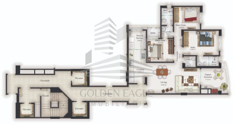 Imagem Apartamento com 3 Quartos à Venda, 113 m² em Fazenda - Itajaí Imagem Apartamento com 3 Quartos à Venda, 113 m² em Fazenda - Itajaí