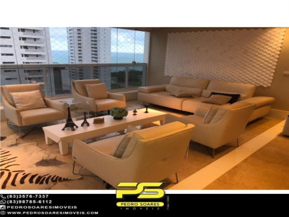 Imagem Apartamento com 5 Quartos à Venda, 235 m² em Altiplano Cabo Branco - João Pessoa Imagem Apartamento com 5 Quartos à Venda, 235 m² em Altiplano Cabo Branco - João Pessoa