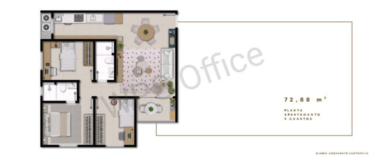 Imagem Apartamento com 2 Quartos à Venda, 55 m² em Buraquinho - Lauro De Freitas Imagem Apartamento com 2 Quartos à Venda, 55 m² em Buraquinho - Lauro De Freitas