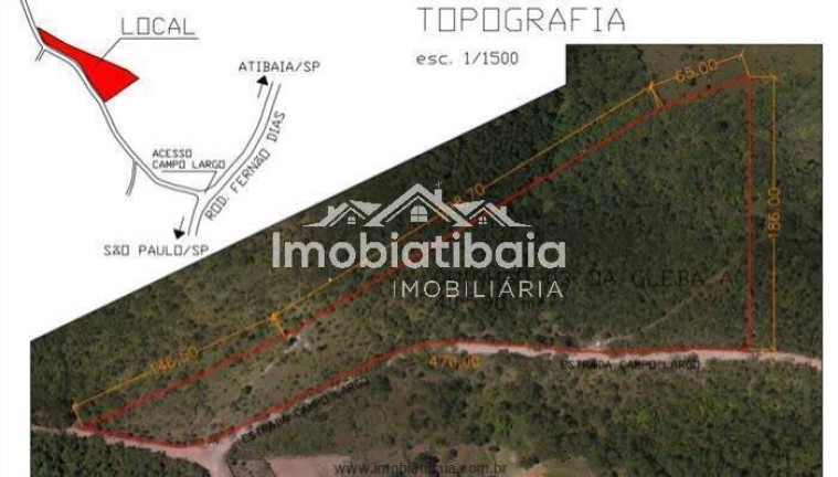 Terreno à Venda, 40.000 m² em Portão - Atibaia