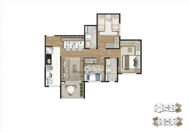 Imagem Apartamento com 3 Quartos à Venda, 67 m² em Mooca - São Paulo