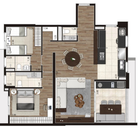 Imagem Imóvel com 2 Quartos à Venda, 110 m² em Cambuí - Campinas Imagem Imóvel com 2 Quartos à Venda, 110 m² em Cambuí - Campinas