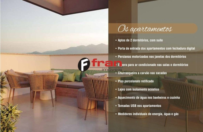 Imagem Apartamento com 2 Quartos à Venda, 64 m² em Coqueiros - Florianópolis Imagem Apartamento com 2 Quartos à Venda, 64 m² em Coqueiros - Florianópolis