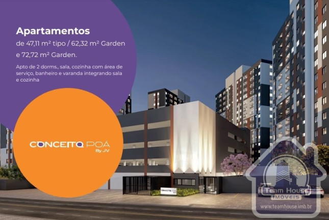 Imagem Apartamento com 2 Quartos à Venda, 47 m² em Cidade Kemel - Poá