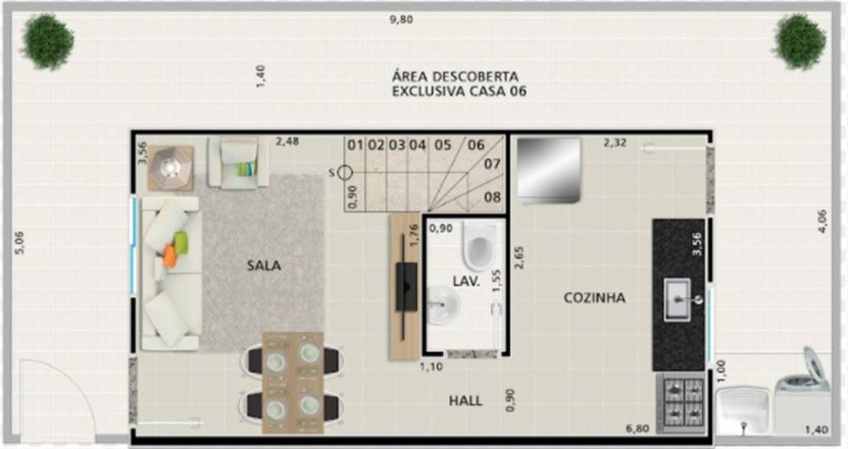 Imagem Sobrado com 2 Quartos à Venda, 54 m² em Vila Sonia - Praia Grande Imagem Sobrado com 2 Quartos à Venda, 54 m² em Vila Sonia - Praia Grande