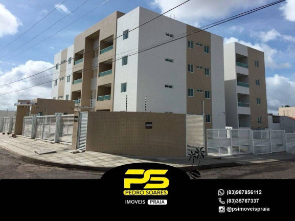 Apartamento com 3 Quartos à Venda, 72 m² em João Pessoa