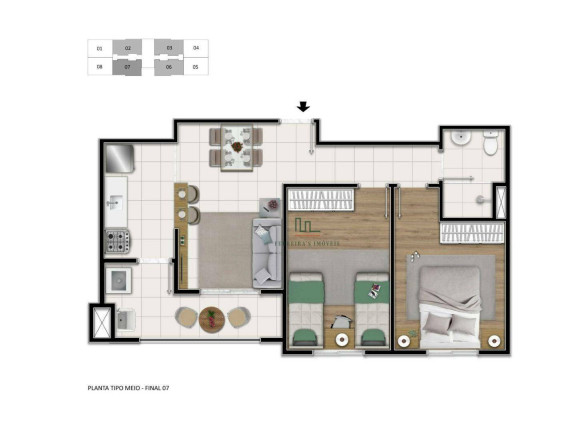 Imagem Cobertura com 2 Quartos à Venda, 94 m² em Fátima - Niterói Imagem Cobertura com 2 Quartos à Venda, 94 m² em Fátima - Niterói