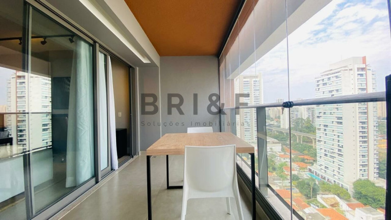 Imagem Apartamento com 1 Quarto para Alugar, 43 m² em Brooklin - São Paulo Imagem Apartamento com 1 Quarto para Alugar, 43 m² em Brooklin - São Paulo