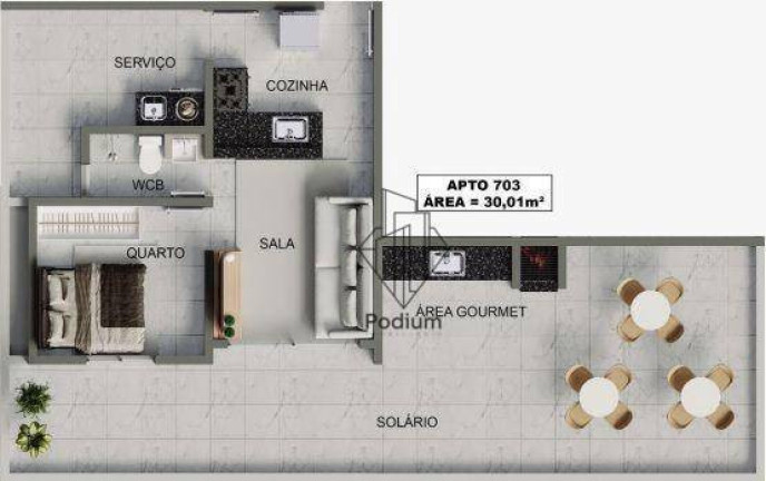 Imagem Imóvel com 1 Quarto à Venda, 83 m² em Bessa - João Pessoa Imagem Imóvel com 1 Quarto à Venda, 83 m² em Bessa - João Pessoa