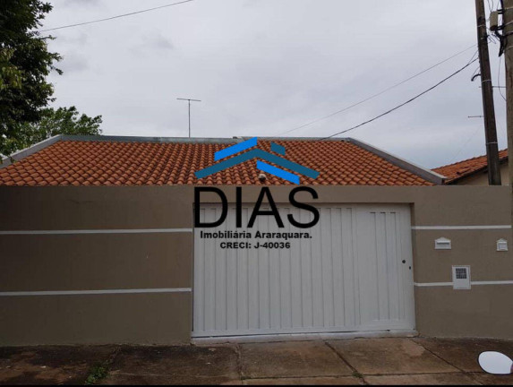 Casa com 2 Quartos à Venda, 138 m² em Jardim Roberto Selmi Dei - Araraquara