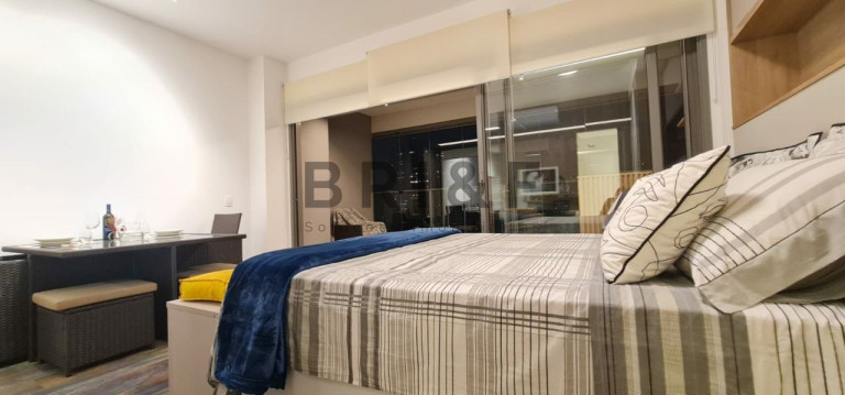 Imagem Apartamento com 1 Quarto para Alugar, 40 m² em Brooklin - São Paulo Imagem Apartamento com 1 Quarto para Alugar, 40 m² em Brooklin - São Paulo