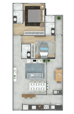 Imagem Apartamento com 2 Quartos à Venda, 89 m² em Forte - Praia Grande