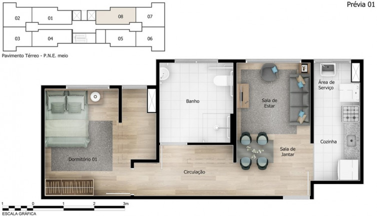 Imagem Apartamento com 2 Quartos à Venda, 44 m² em Interlagos - São Paulo Imagem Apartamento com 2 Quartos à Venda, 44 m² em Interlagos - São Paulo