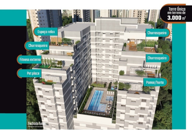 Imagem Imóvel com 2 Quartos à Venda, 49 m² em Morumbi - São Paulo Imagem Imóvel com 2 Quartos à Venda, 49 m² em Morumbi - São Paulo