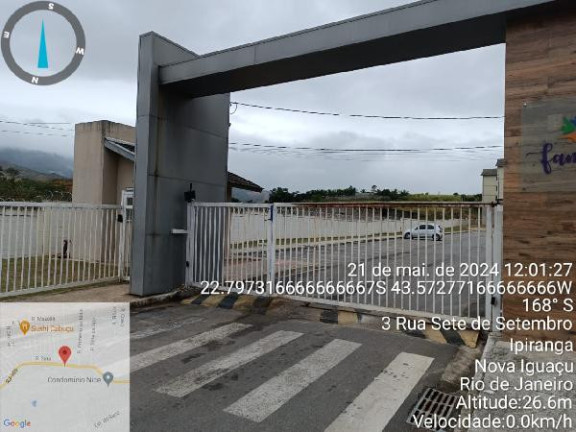 Apartamento com 2 Quartos à Venda, 46 m² em Marapicu - Nova Iguacu