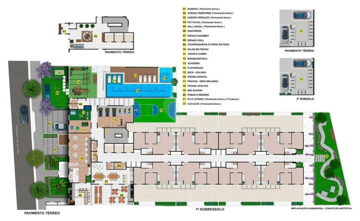 Apartamento com 2 Quartos à Venda, 43 m² em Centro - Diadema