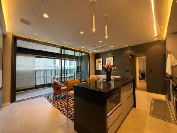 Imagem Apartamento com 1 Quarto para Alugar, 77 m² em Brooklin - São Paulo Imagem Apartamento com 1 Quarto para Alugar, 77 m² em Brooklin - São Paulo