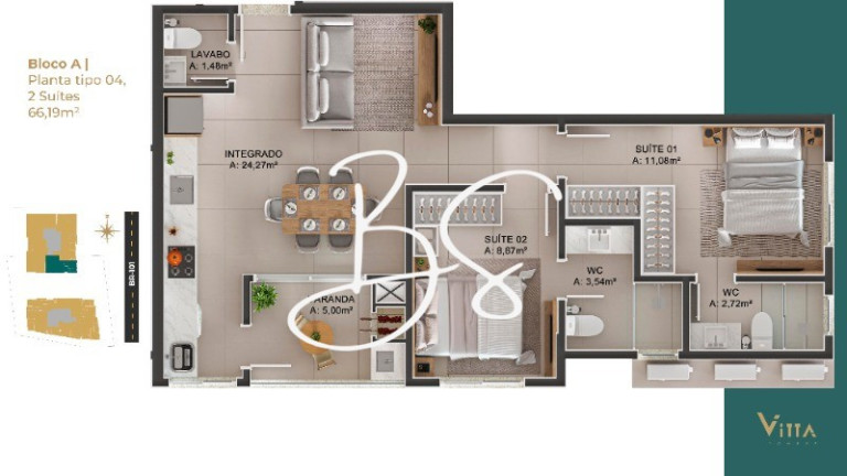 Imagem Apartamento com 2 Quartos à Venda, 65 m² em Tabuleiro Dos Oliveiras - Itapema Imagem Apartamento com 2 Quartos à Venda, 65 m² em Tabuleiro Dos Oliveiras - Itapema