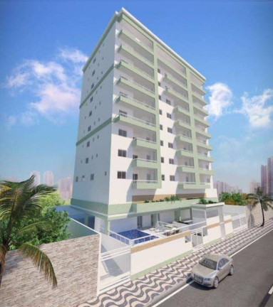 Apartamento com 1 Quarto à Venda, 46 m² em Mirim - Praia Grande