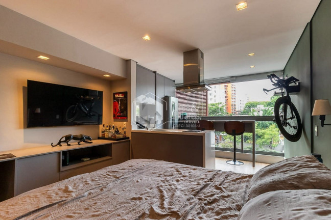Imagem Apartamento com 1 Quarto à Venda, 33 m² em Mirandópolis - São Paulo Imagem Apartamento com 1 Quarto à Venda, 33 m² em Mirandópolis - São Paulo