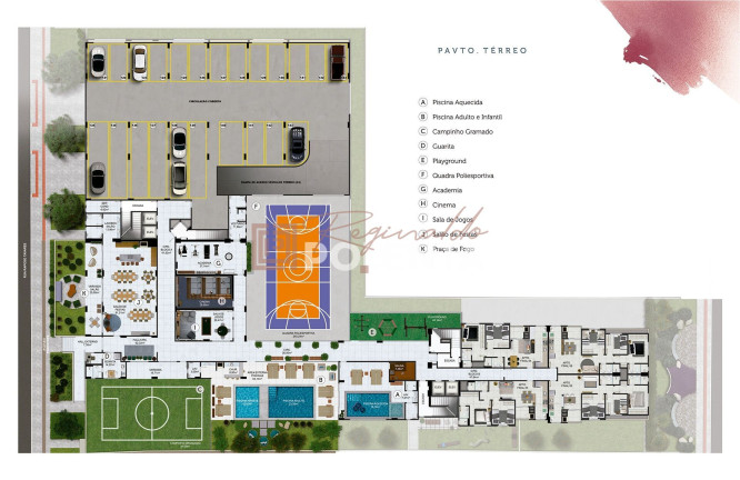 Imagem Apartamento com 2 Quartos à Venda, 62 m² em Santa Catarina - Criciúma