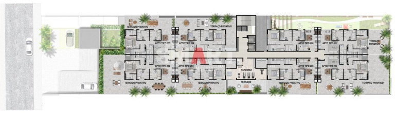 Imagem Apartamento com 3 Quartos à Venda, 72 m² em Baependi - Jaraguá Do Sul Imagem Apartamento com 3 Quartos à Venda, 72 m² em Baependi - Jaraguá Do Sul