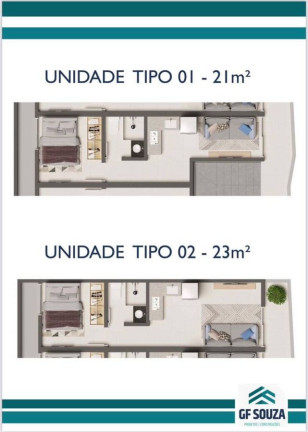 Imagem Apartamento com 1 Quarto à Venda, 21 m² em Ipojuca Imagem Apartamento com 1 Quarto à Venda, 21 m² em Ipojuca