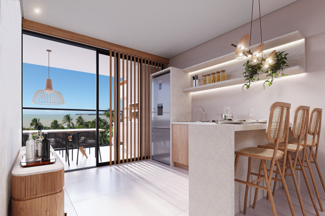 Apartamento com 1 Quarto à Venda, 31 m² em Cabo Branco - João Pessoa