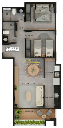 Imagem Apartamento com 3 Quartos à Venda, 92 m² em Intermares - Cabedelo Imagem Apartamento com 3 Quartos à Venda, 92 m² em Intermares - Cabedelo