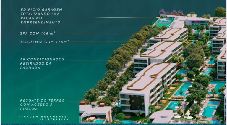 Imagem Apartamento com 1 Quarto à Venda, 36 m² em Maracaipe - Recife