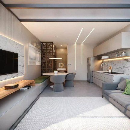 Imagem Flat com 1 Quarto à Venda, 26 m² em Praia De Itaparica - Vila Velha