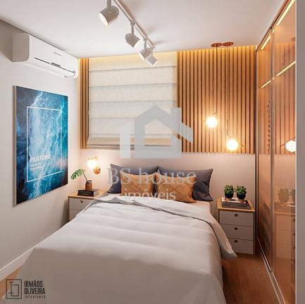 Imagem Apartamento com 2 Quartos à Venda, 53 m² em Vila Curuça - Santo André