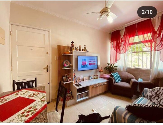 Imagem Apartamento com 1 Quarto à Venda, 38 m² em Itararé - São Vicente Imagem Apartamento com 1 Quarto à Venda, 38 m² em Itararé - São Vicente