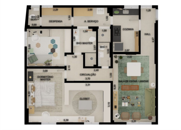 Imagem Imóvel com 2 Quartos à Venda, 99 m² em Jardim Paulista - São Paulo Imagem Imóvel com 2 Quartos à Venda, 99 m² em Jardim Paulista - São Paulo