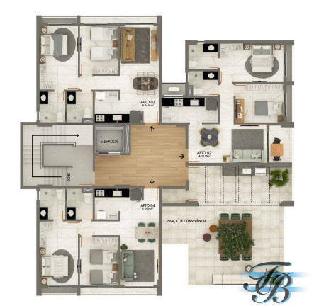 Imagem Apartamento com 2 Quartos à Venda, 54 m² em Aeroclube - João Pessoa Imagem Apartamento com 2 Quartos à Venda, 54 m² em Aeroclube - João Pessoa