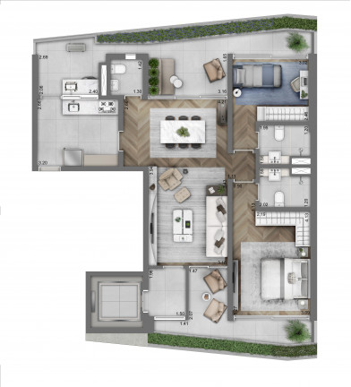 Imagem Apartamento com 2 Quartos à Venda, 142 m² em Vila Olímpia - São Paulo Imagem Apartamento com 2 Quartos à Venda, 142 m² em Vila Olímpia - São Paulo