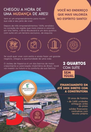 Imagem Apartamento com 2 Quartos à Venda,  em Jockey De Itaparica - Vila Velha