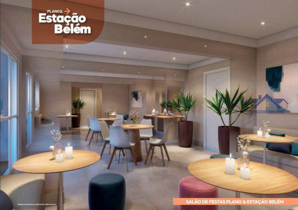 Imagem Apartamento com 1 Quarto à Venda, 34 m² em Belenzinho - São Paulo