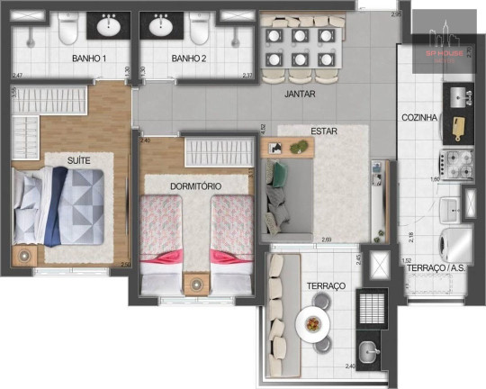 Imagem Apartamento com 2 Quartos à Venda, 62 m² em Perdizes - São Paulo