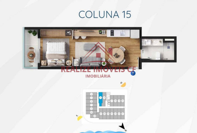 Imagem Apartamento com 1 Quarto à Venda, 31 m² em Arraial Do Cabo