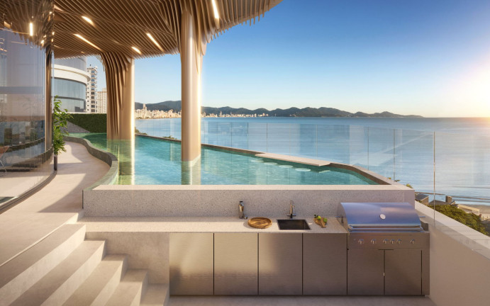 Imagem Apartamento com 4 Quartos à Venda, 205 m² em Perequê - Porto Belo