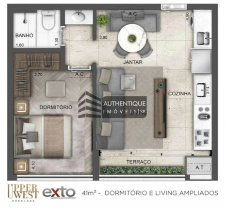 Imagem Apartamento com 1 Quarto à Venda, 41 m² em Perdizes - São Paulo Imagem Apartamento com 1 Quarto à Venda, 41 m² em Perdizes - São Paulo