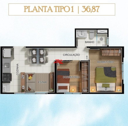 Imagem Apartamento com 2 Quartos à Venda, 49 m² em Vila Das Palmeiras - Guarulhos Imagem Apartamento com 2 Quartos à Venda, 49 m² em Vila Das Palmeiras - Guarulhos