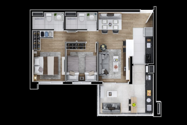 Imagem Imóvel com 2 Quartos à Venda, 64 m² em Paraíso - São Paulo Imagem Imóvel com 2 Quartos à Venda, 64 m² em Paraíso - São Paulo