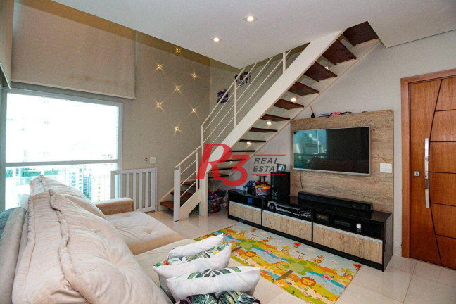 Imagem Imóvel com 2 Quartos à Venda, 121 m² em Gonzaga - Santos Imagem Imóvel com 2 Quartos à Venda, 121 m² em Gonzaga - Santos