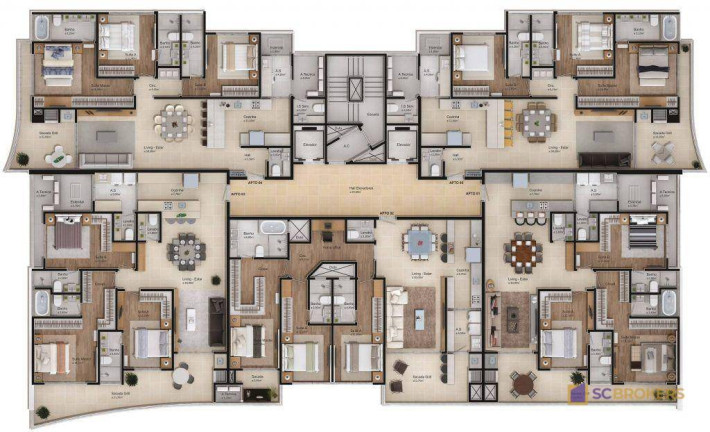 Imagem Apartamento com 3 Quartos à Venda, 144 m² em Praia Brava - Itajaí Imagem Apartamento com 3 Quartos à Venda, 144 m² em Praia Brava - Itajaí